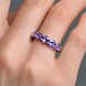 Anello in argento con Tanzanite