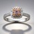 Anello in oro con Diamante Rosa I1 (CIRARI)