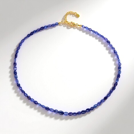 Collana in argento con Tanzanite