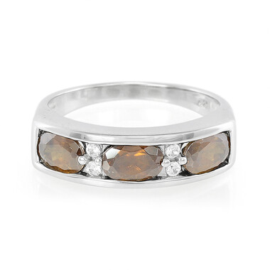 Zilveren ring met Sfeenkristallen