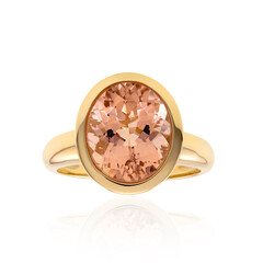 9K Morganite Gold Ring