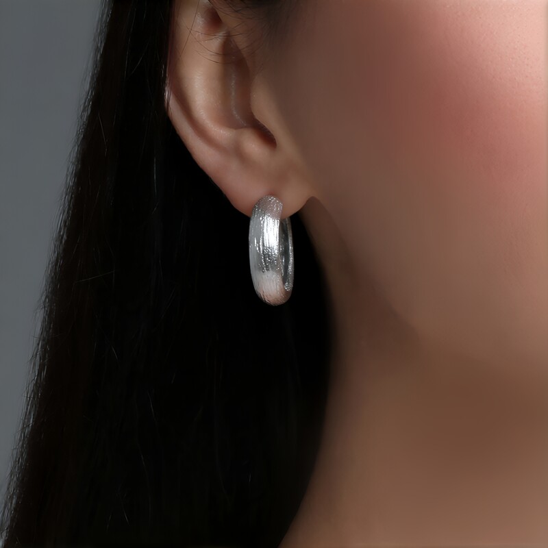 Orecchini in argento (Joias do Paraíso)