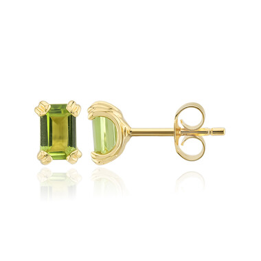 Peridot-Silberohrringe