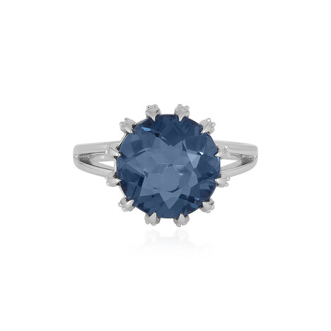 Zilveren ring met een kleurwissel fluoriet