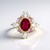 Anello in oro con Rubino Bemainty (Adela Gold)