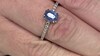 Zilveren ring met een Nepal Kyaniet