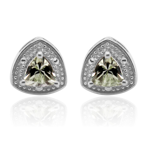 Orecchini in argento con Tanzanite (non riscaldata)