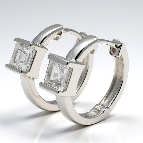 Orecchini in argento con Danburite