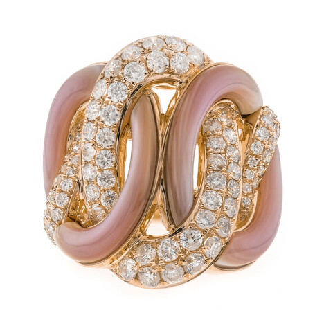 Anello in oro con Madreperla (CIRARI)