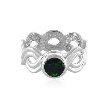 Anello in argento con Opale Mezezo