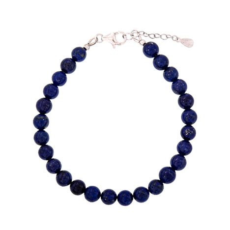 Brazalete en plata con Lapislázuli
