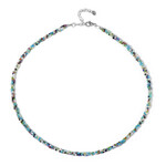 Collar en plata con Piedra preciosa