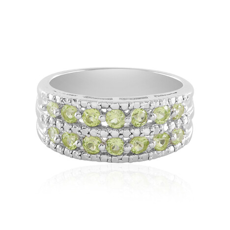 Peridot-Silberring