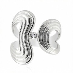 SI1 (G) Brillant-Silberring (Annette)