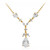 White Topaz Silver Necklace