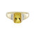 9K Golden Beryl Gold Ring