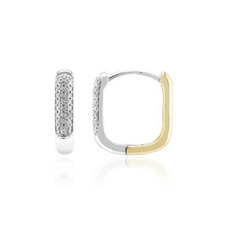 Orecchini in argento con Zircone