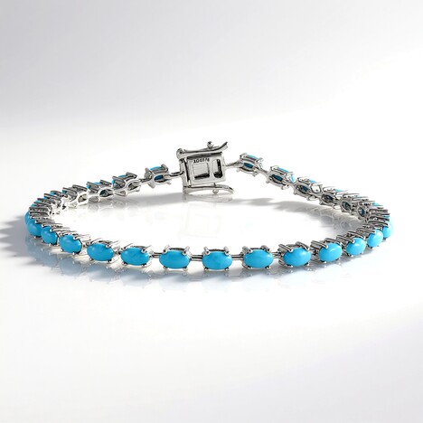 Bracciale in argento con Turchese Sleeping Beauty (Faszination Türkis)