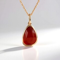 Collana in argento con Corniola