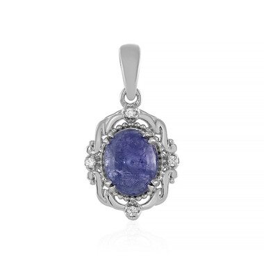 Ciondolo in argento con Tanzanite