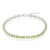 Bracciale in argento con Peridoto della Birmania