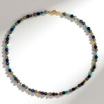 Collana in argento con Labradorite