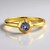 Anello in argento con Tanzanite (MONOSONO COLLECTION)