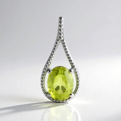 Ciondolo in argento con Sfene