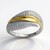 Anello in argento con Zircone (Adela Silber)