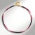 Collana in argento con Rubino