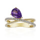 Bague en or et Améthyste