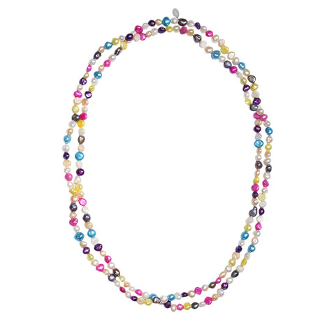 Collier en argent et Perle de culture d'eau douce (TPC)