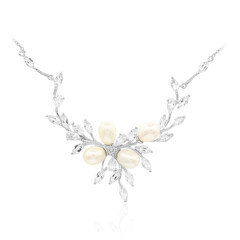 Collier en argent et Perle de culture d'eau douce