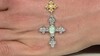 Zilveren halsketting met een Welo-opaal (Dallas Prince Designs)
