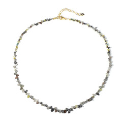 Fancy-Diamant-Silberhalskette