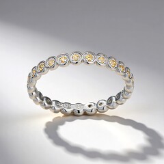 Anello in argento con Citrino