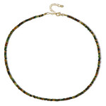 Turmalin-Silberhalskette