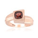 Anello in argento con Zircone Rosa (SAELOCANA)