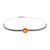 Oranger Ban Ka Cha-Saphir-Goldarmband