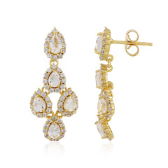 Petalite Silver Earrings