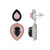 Boucles d'oreilles en argent et Onyx noir (Dallas Prince Designs)