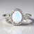 Anello in argento con Opale di Welo