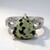 Anello in argento con Diaspro Dalmata