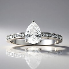 Anello in argento con Zircone