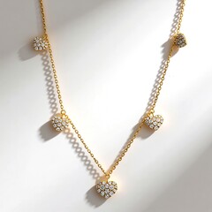 Collana in oro con Diamante I1 (H) (CIRARI)