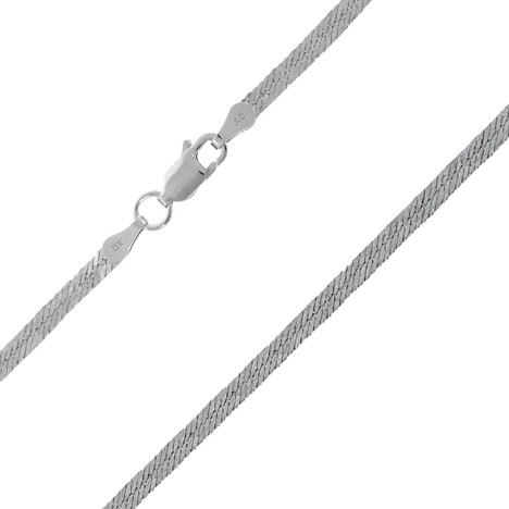 Zilveren halsketting