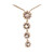 Collana in oro con Morganite AAA