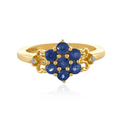 Blue Sapphire Silver Ring