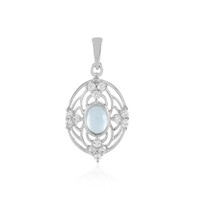 Ciondolo in argento con Acquamarina Ofiki