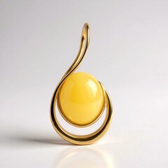 Ciondolo in argento con Ambra Milky Baltica